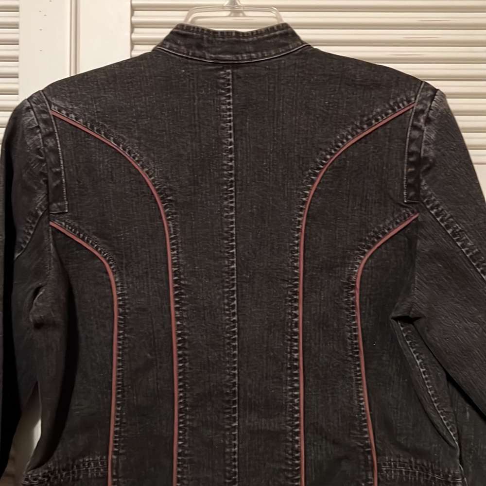 SIGRID OLSEN Collection Denim Jean Jacket - Picture 5 of 8